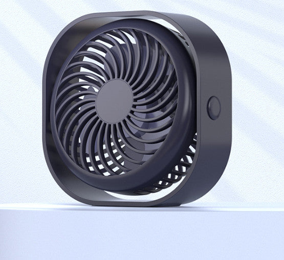 Portable Mini Desk Fan with Anti-Slip Silicone Base