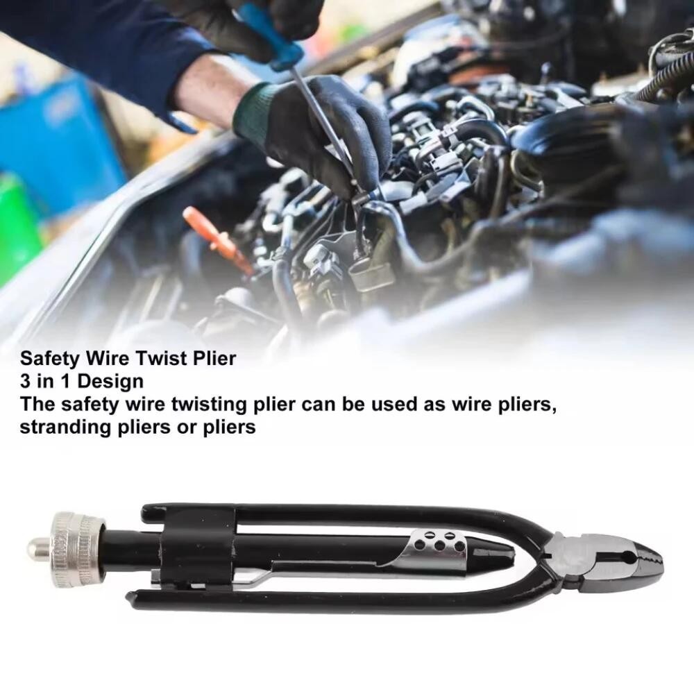 6inch Aircraft Safety Wire Twisting Pliers Set Lock Twister Tool / 15M