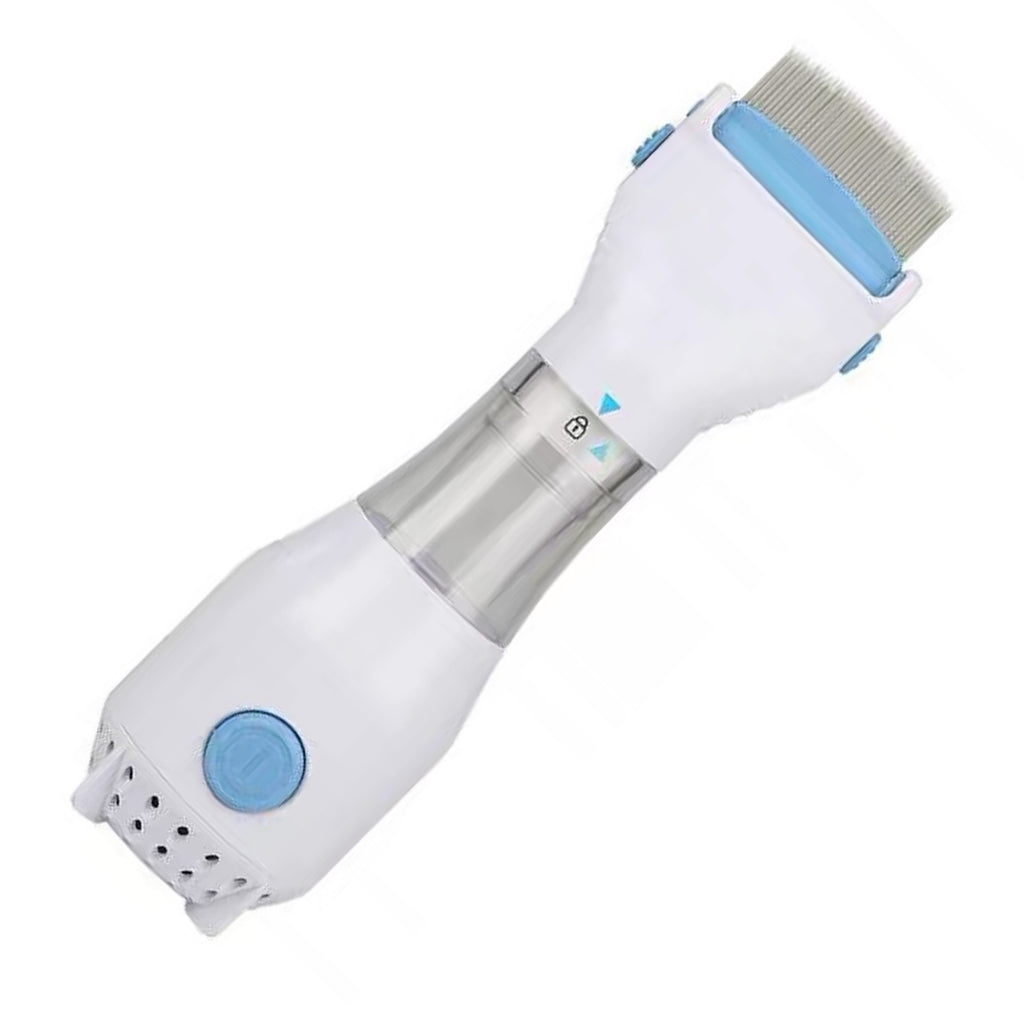 Electric Lice Removal Device Stainless Steel Electric Head Lice Comb For Hair Bl