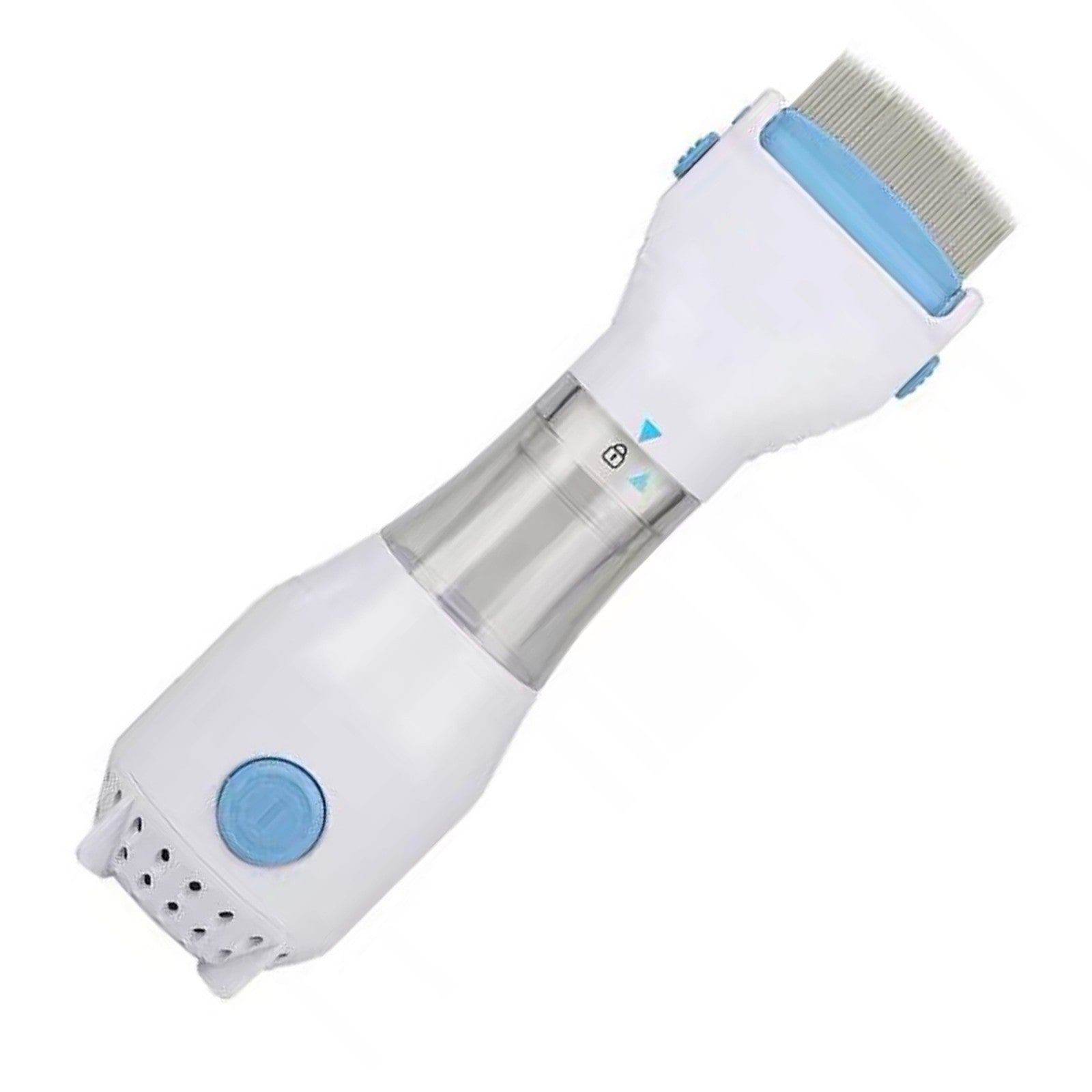 Electric Lice Removal Device Stainless Steel Electric Head Lice Comb For Hair Bl
