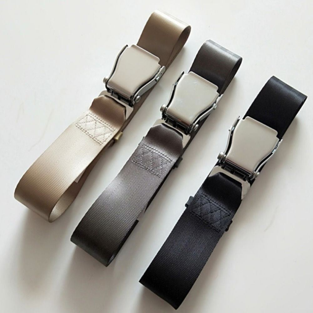 Plane Seatbelt Extension Strap Portable Safety Adjustment Buckle Clip