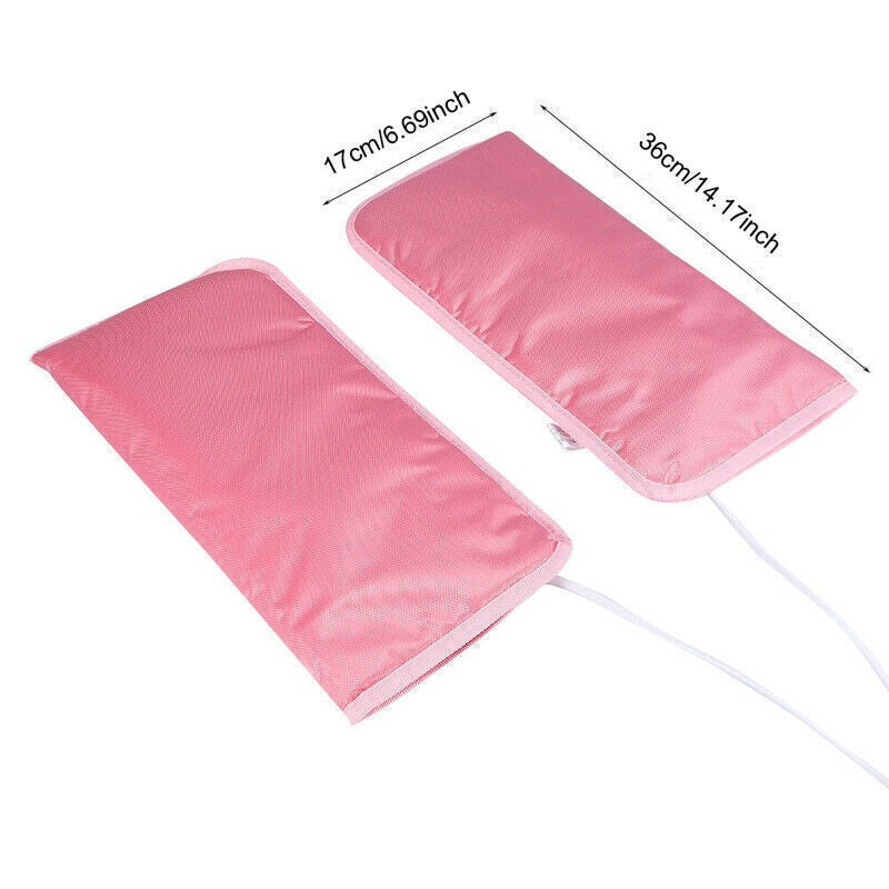 Electric Heated Gloves Mitts Infrared Therapy Treatment Warmer Salon Manicure UK