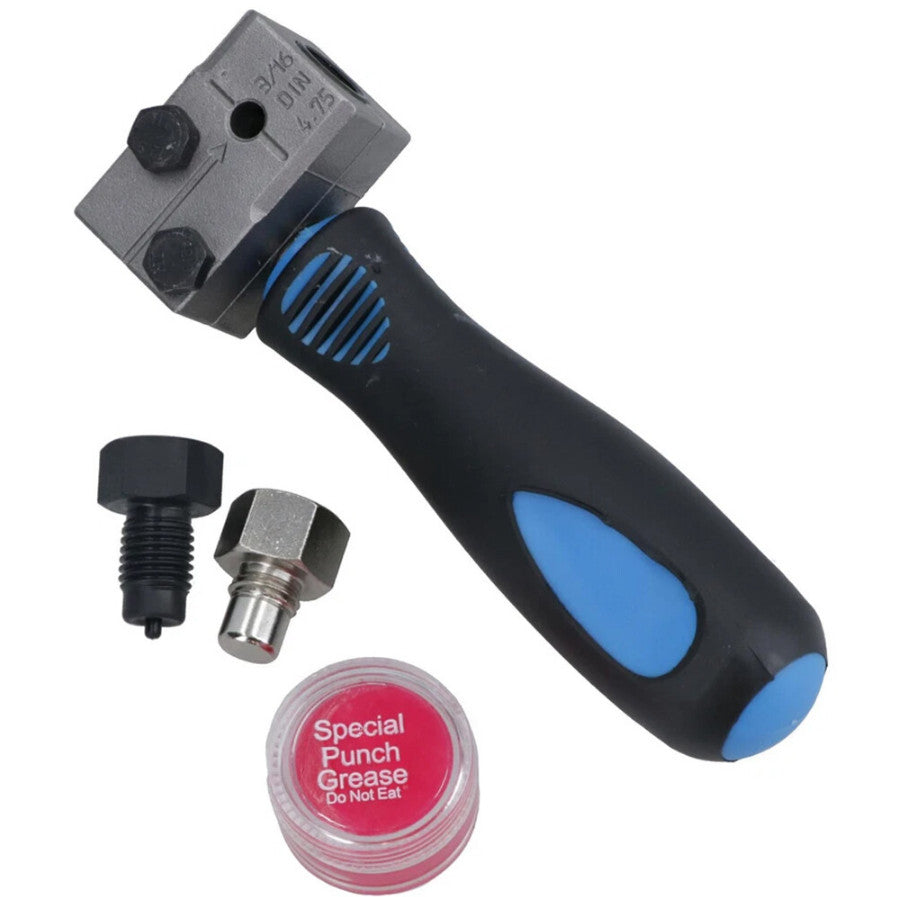Professional Brake Pipe Mini Flaring Tool for 4.75mm DIN Brake Line Pipe 3/16in-