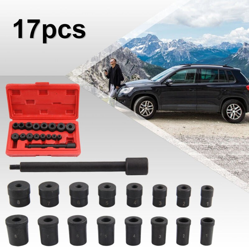 Universal 17pcs Clutch Alignment Tool Kit Hand Bearing Transmission Tool