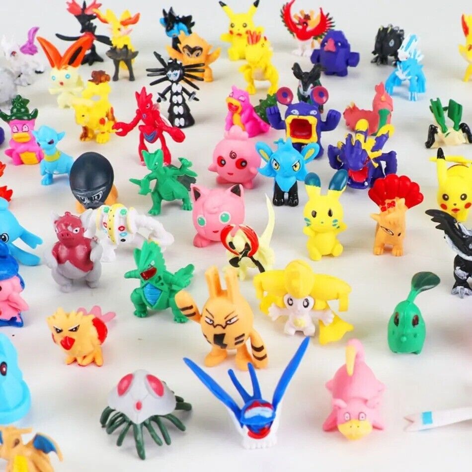 144Pc Pokémon Action Figures Bundle Set - Perfect Toy for Kids Gift / Present