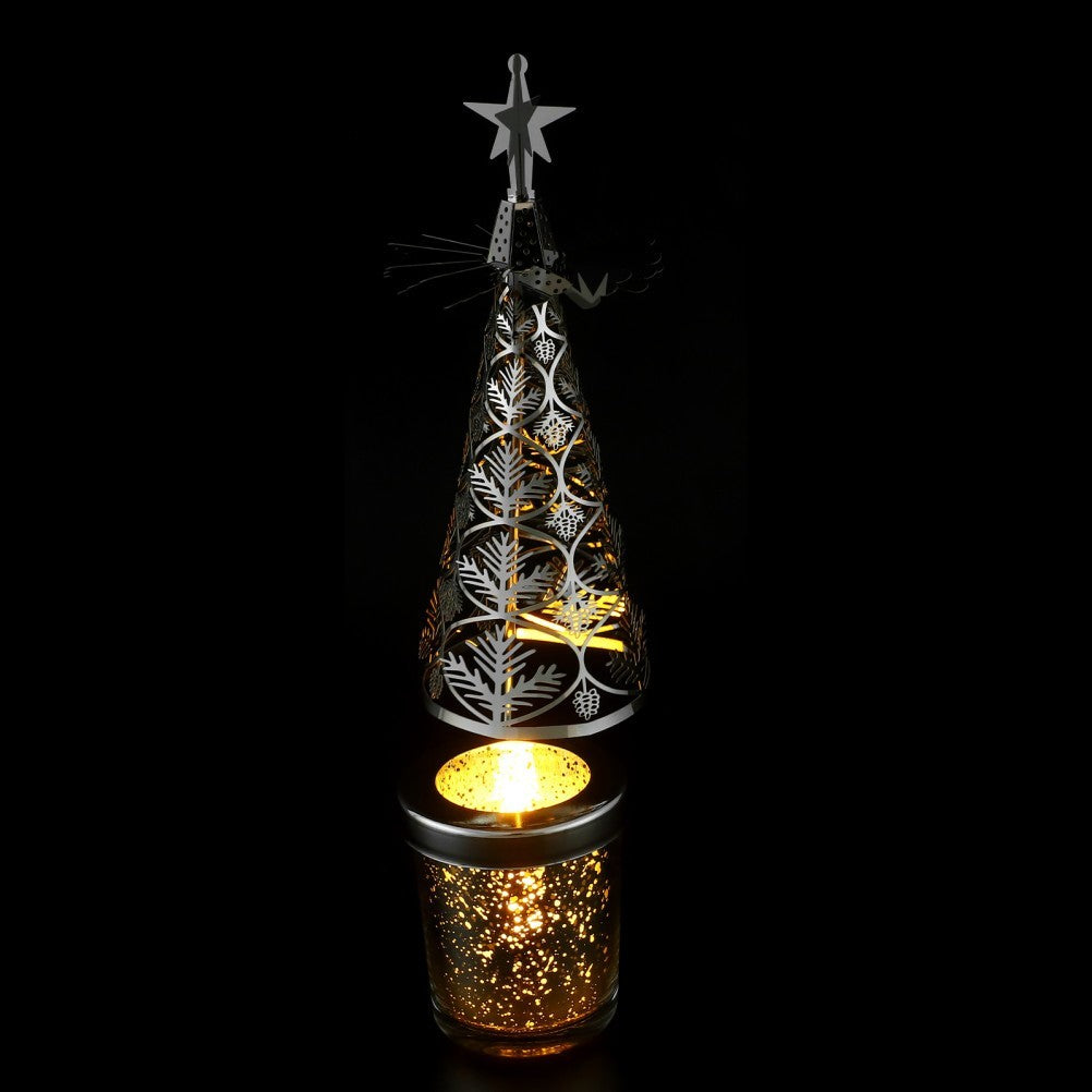 Carousel Tea Light Holder Christmas Candle Decoration Table Centerpieces for