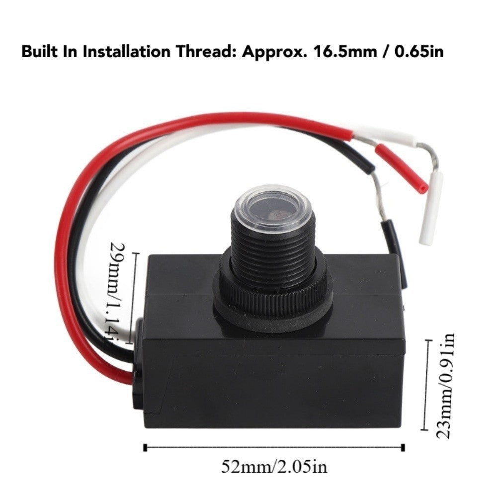 Multifunctional Photoelectric Switch for Outdoor Lighting Fixtures Sensor
