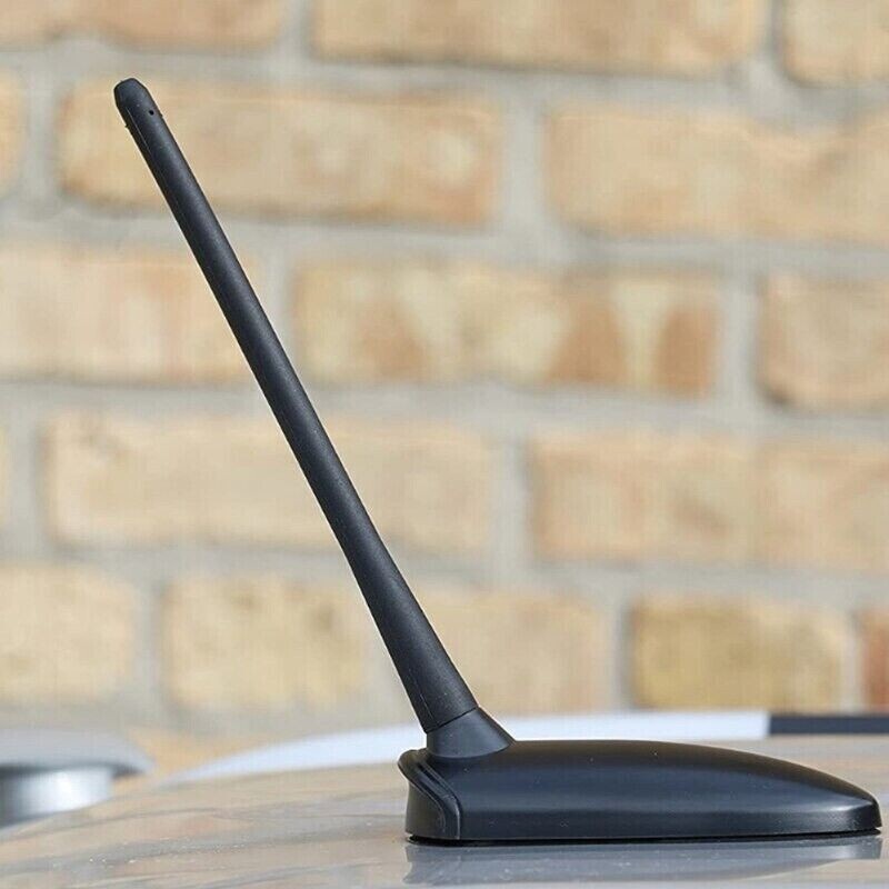 For Fiat 500 2012-2019 Flat Type Short Antenna Aerial Mast 21cm Black 51910790