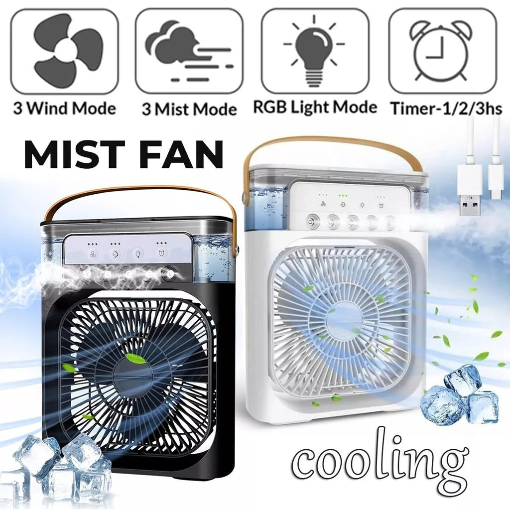 Portable Air Cooler Fan Evaporative Ice Cold Cooling Air Conditioner Humidifier