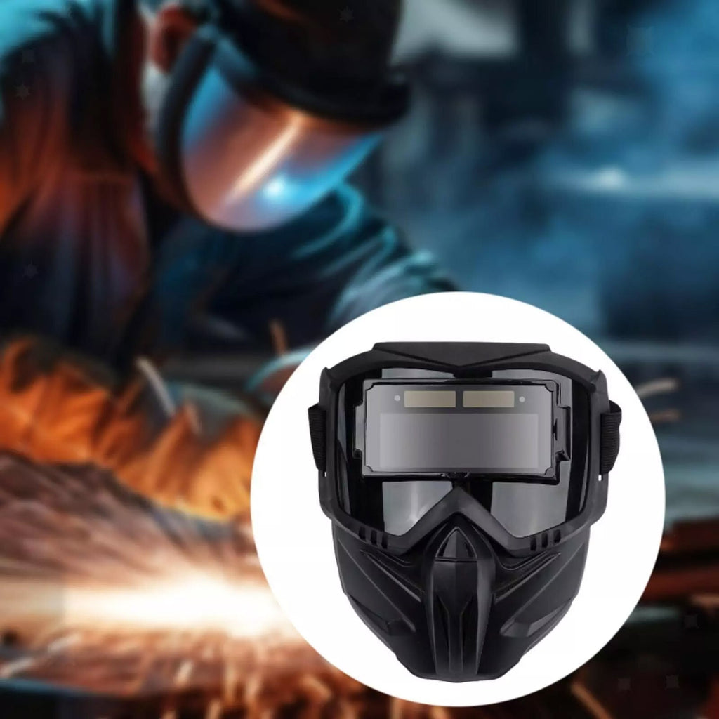 True Color Auto Darkening Welding Glasses Flame Resistant Welding MaskFD