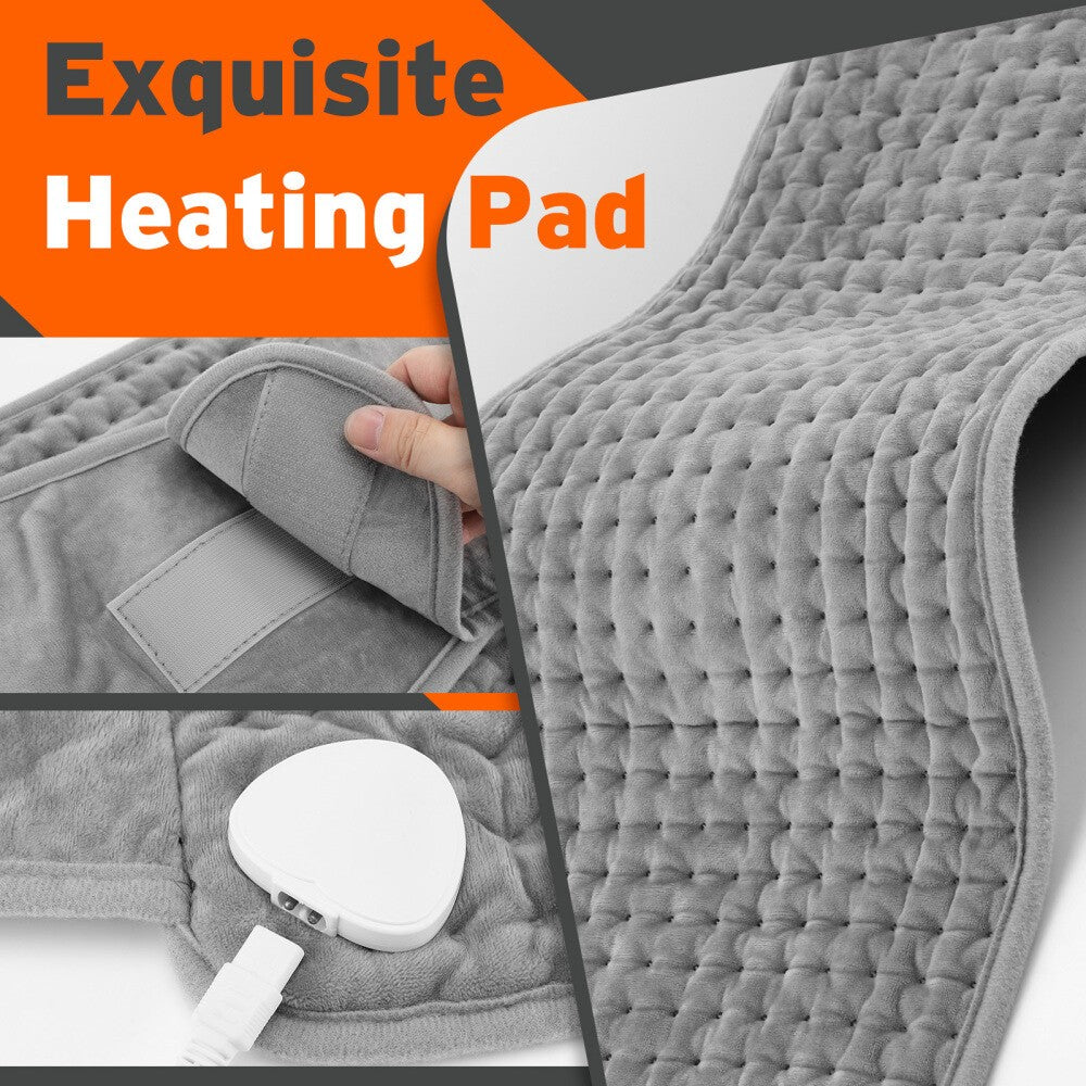 Heat Pad for Back Pain Relief Electric Heating Pads with 9 Temperatures 4 Timer