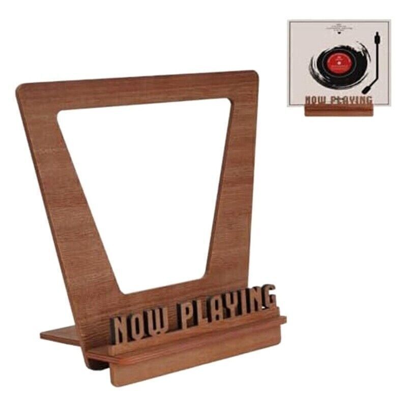 Retro Record Holder For Vinyl - Now Playing Vinyl Record Stand