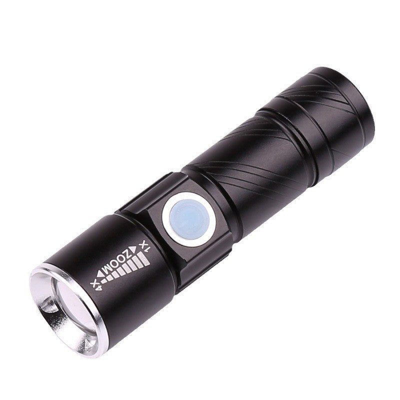 USB Rechargeable 395 LED UV Torch Flashlight Ultra Violet Blacklight Zoom Light