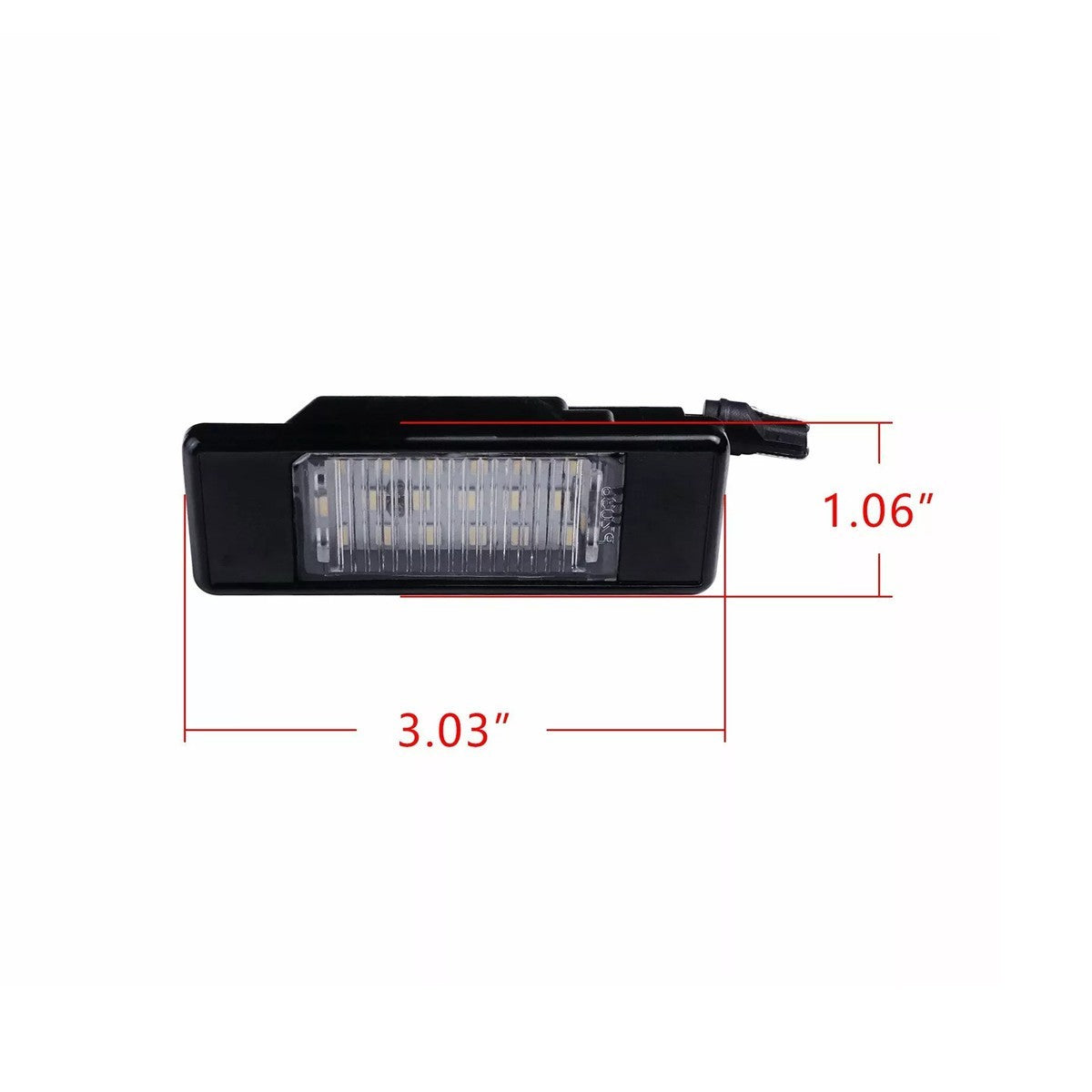 For Mercedes Benz Vito Sprinter W639 VW Crafter LED Licence Number Plate Lights