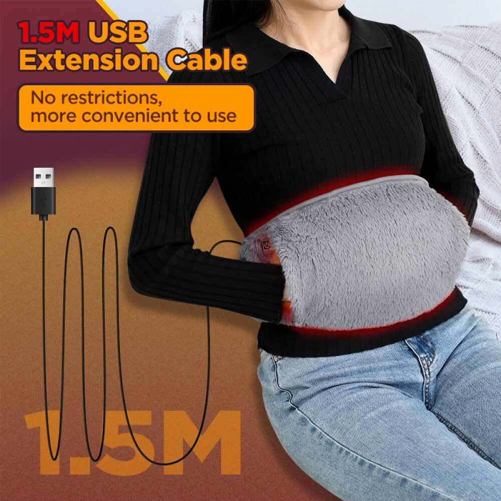 Heated Waist Belt Electric Waist Heating Pad Heated Back Belt Belly Warmer Band