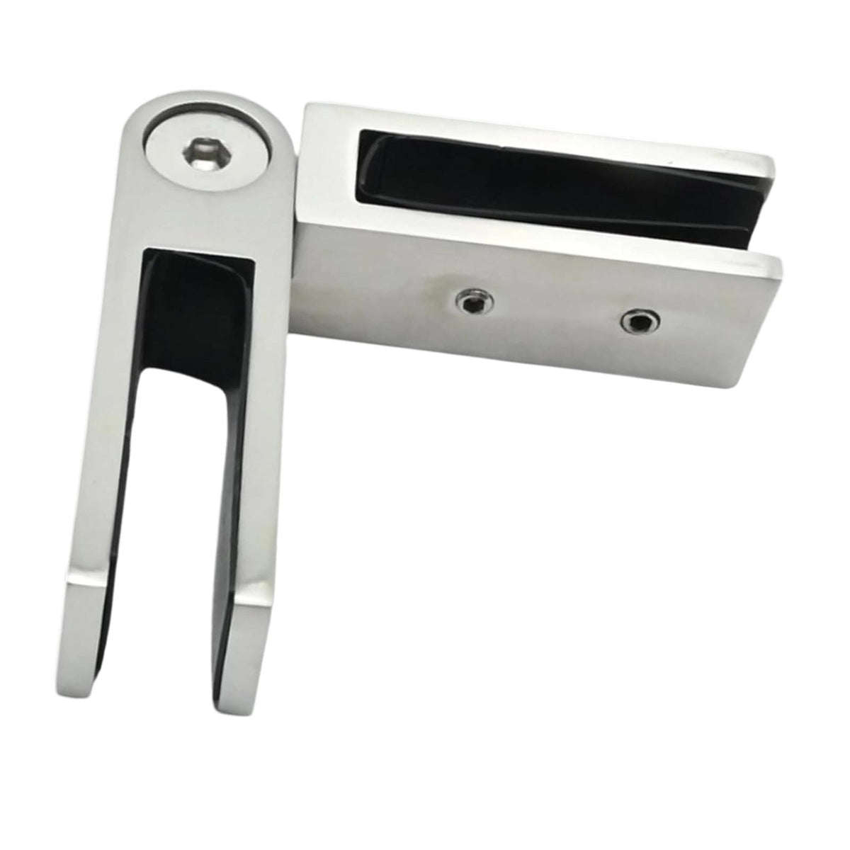 Adjustable Glass to Glass Clamp 90 to 180 Degree for Balustrade Balcony Deck
