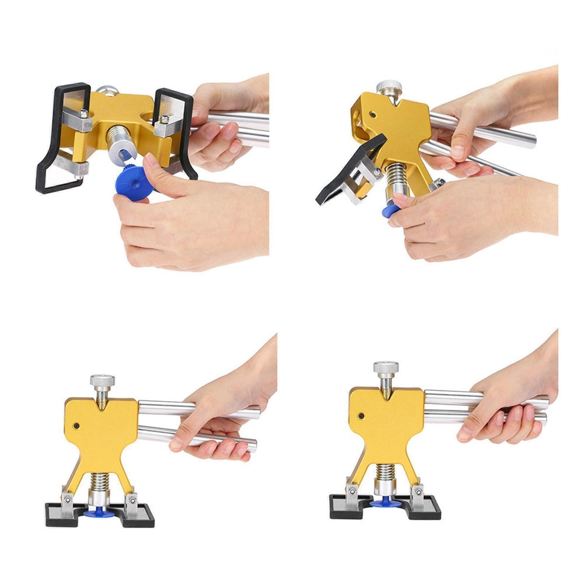 1 Set PDR Tools Car Paintless Kit Dent Puller Lifter Repair Removal Hail Tabs