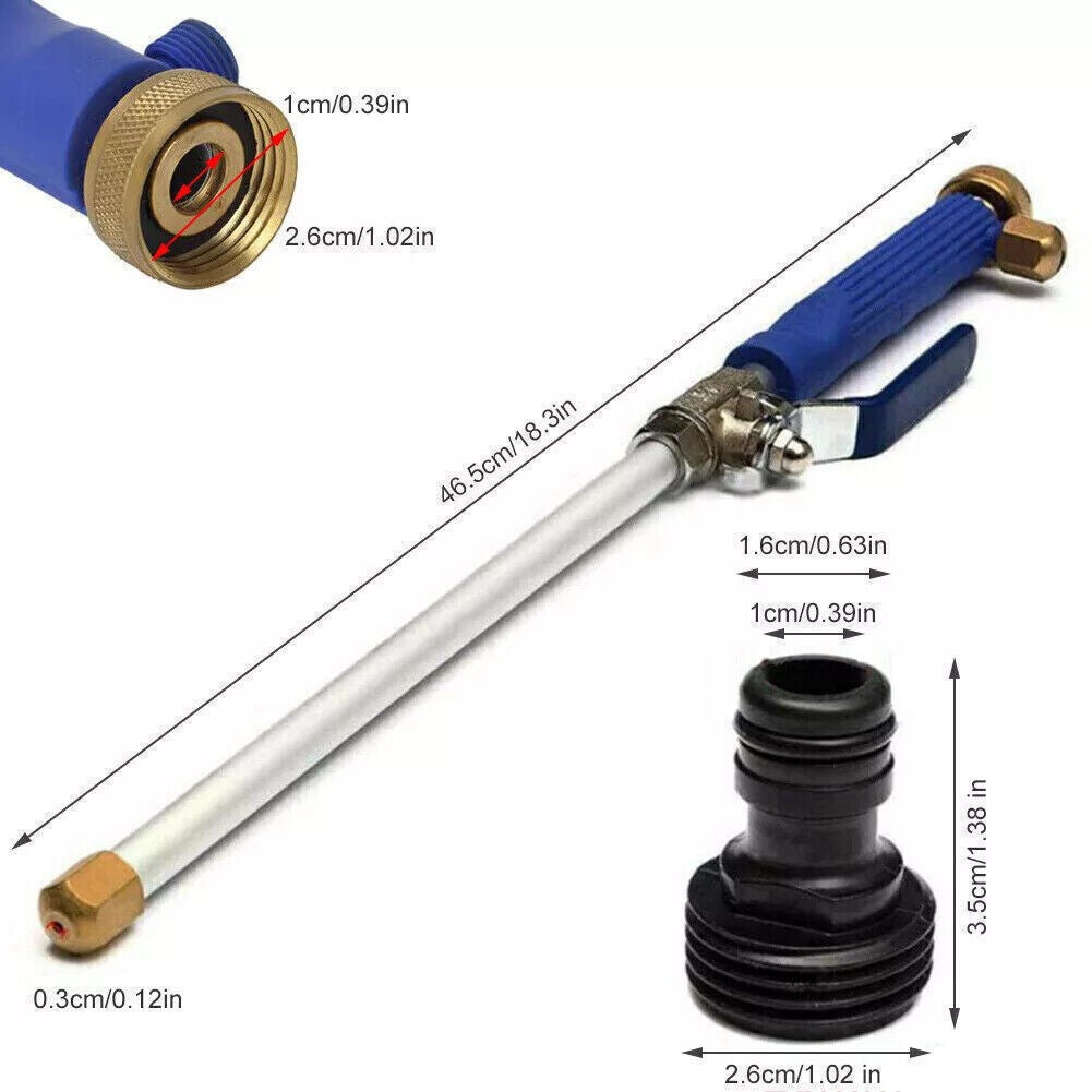 High Pressure Water Lance Hose Pipe Jet Nozzle Garden Car Power Washer Spray