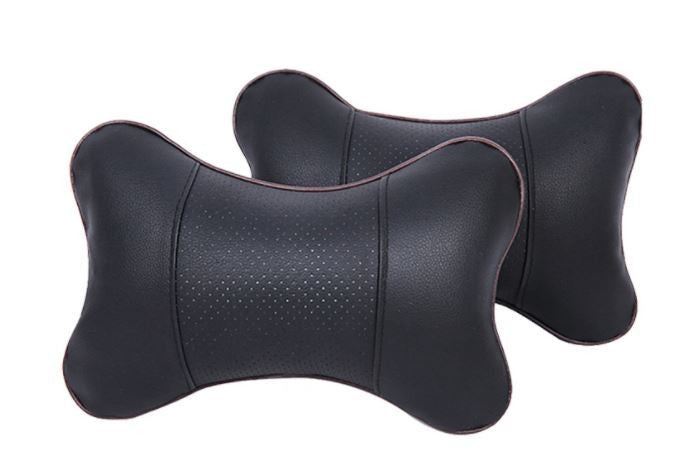 2PCS Car Seat Head Neck Rest Relieve Cushion Chair Supports Auto Pillow Headrest