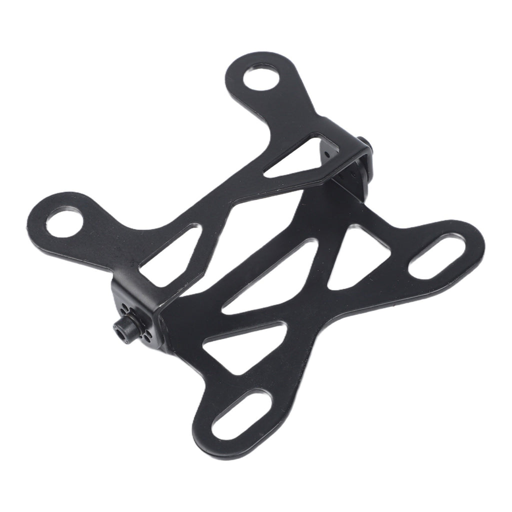 Sleek Black Motorcycle Instrument Bracket for Easy Speedometer Fitment