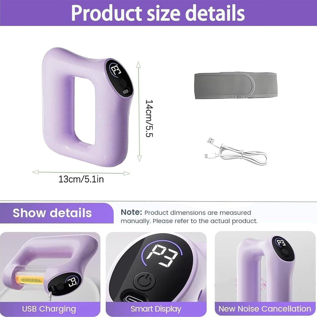 Fast Fat Burning Yoga Ring Massager,Portable Full-Body Electric Fascia Ring