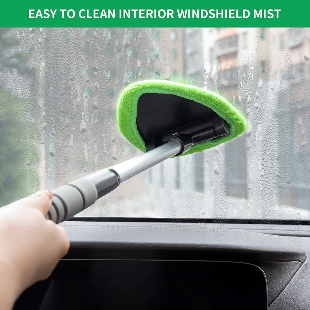Windshield Cleaning Tool Kit Car Window Glass Wiper Cleaner Brush Extendable UK
