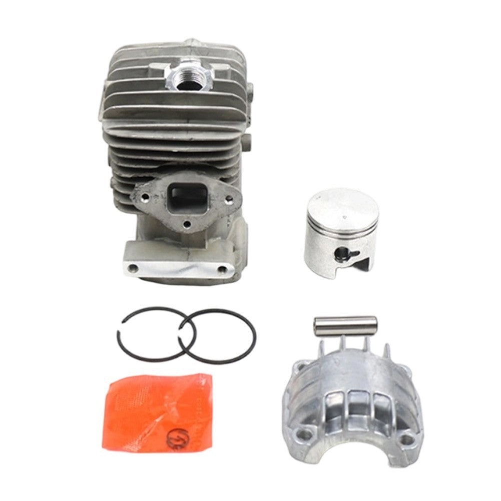 34mm Chrome Cylinder with For Piston and Pan for Chain Saw 25cc+ Engine Repair