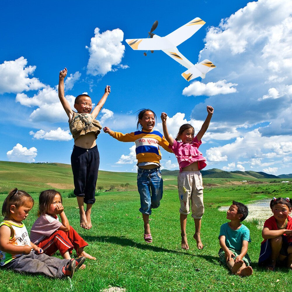Powered Airplane Model Toy Glider Kid Parent-child for Kids Flying Planes