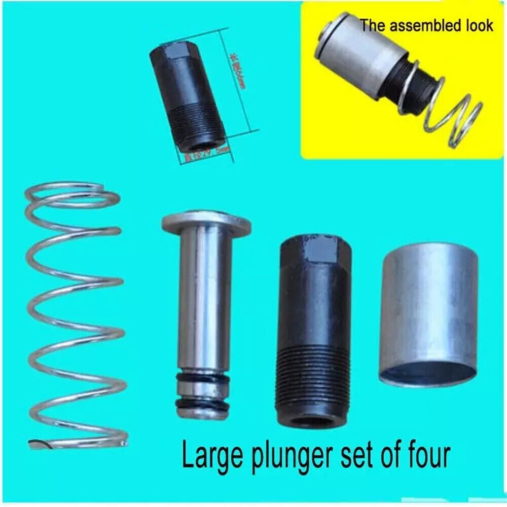 2Set Jack Plunger Kit Horizontal Double Pump 3Ton With Spring Jack Repair Tools