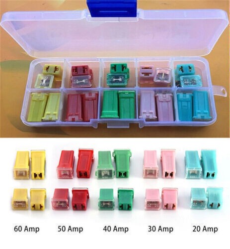 20x block fuse set JCASE Japan fuse block type J 20A 30A 40A 50A 60A low
