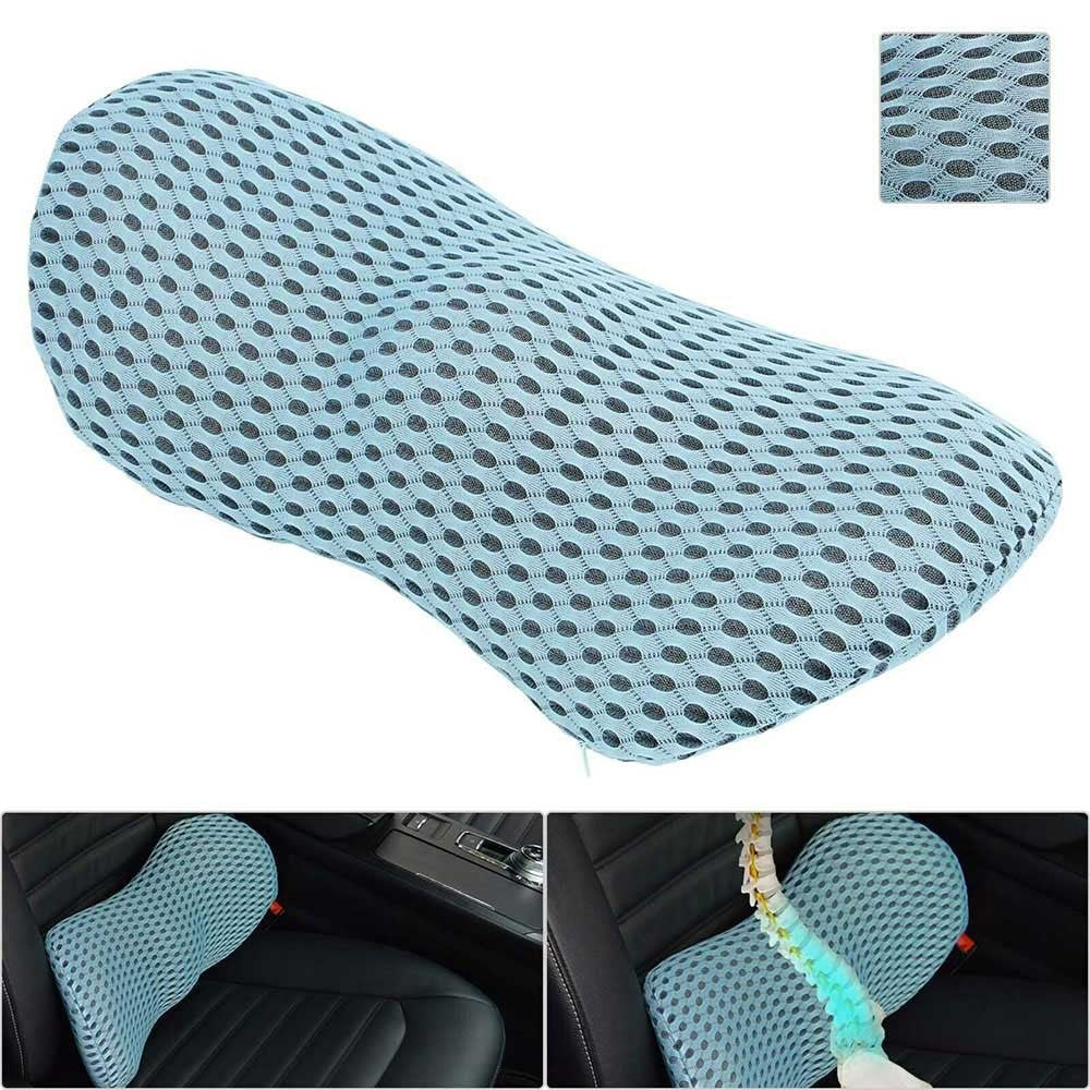 Lumbar Support Memory Pillow Bed Cushion for Sleep Lower Back Relief Pain UK
