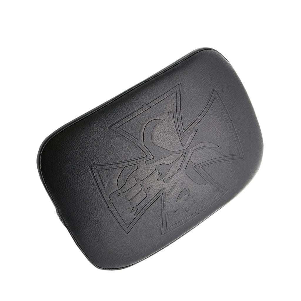 8-Suction Cup Rear Passenger Pillion Passenger Pad Seat Mat For Motorcycle Bike