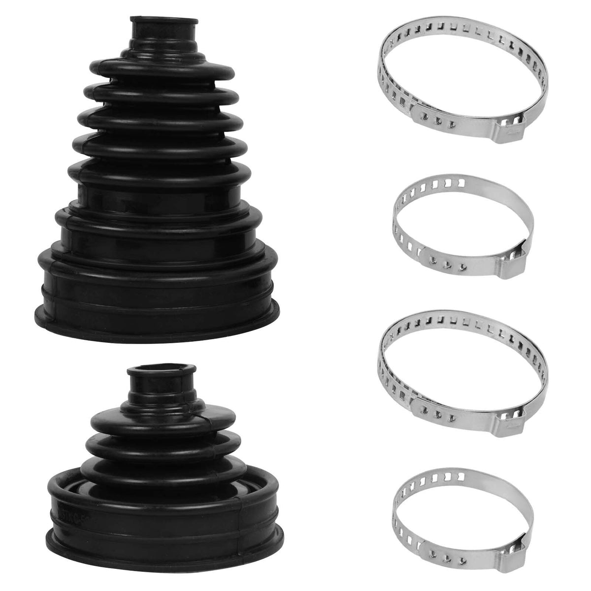 2X CV BOOT KIT STRETCHY UNIVERSAL FIT DRIVE SHAFT GATOR JOINT BOOT STRETCH SET