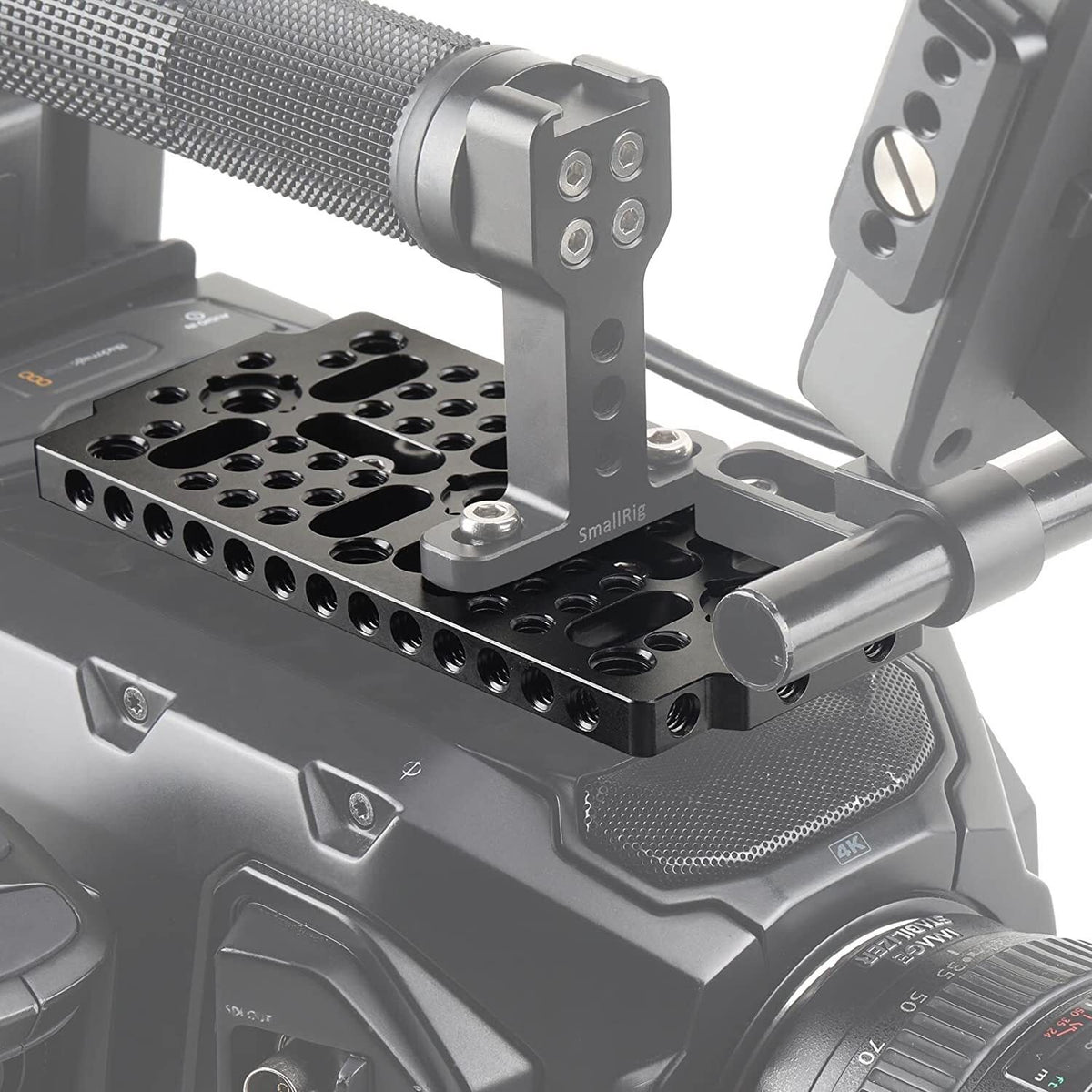 SmallRig Cheese Plate W/ 1/4 & 3/8 Threads, Switching Mounting Plate for Camera