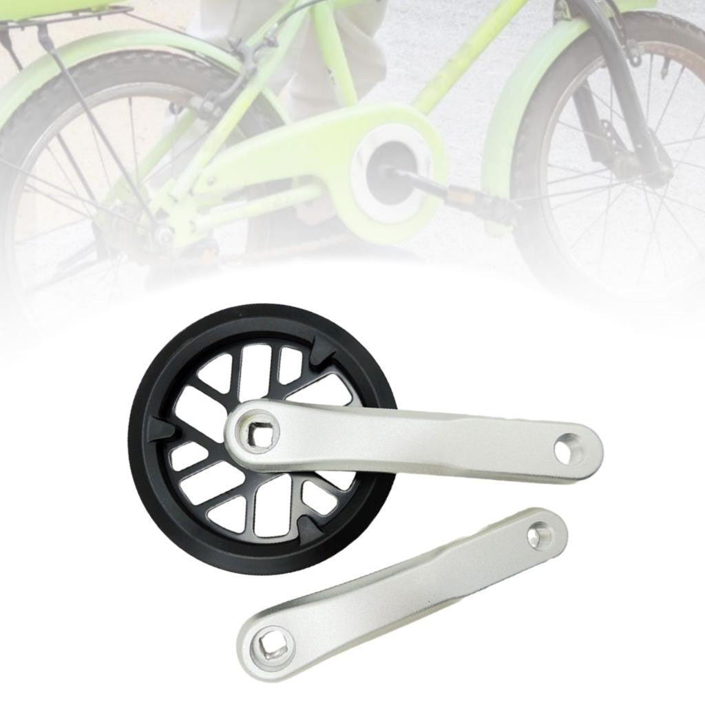 Kids Bike Crankset Crank Set 32T Bike Crank Arm Set Square
