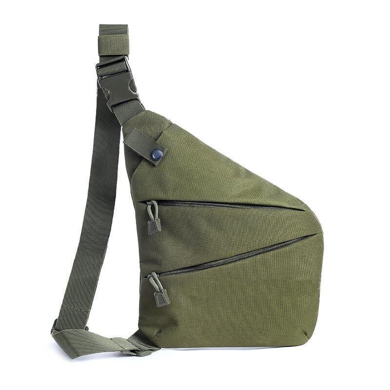Men Shoulder Bag Tactical Hand Gun Bag Holster Left Right Pack Chest Bag Hunting
