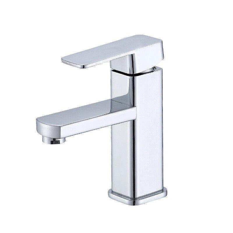 Bathroom Mixer Taps Basin Tap Chrome Wash Sink Mono Lever Modern High Quality