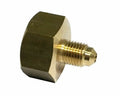 8mm x 1/4"SAE x13mm counterclockwise bottle adapter refrigerant R32 R1234yf etc