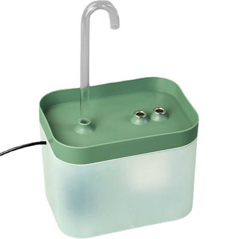 1.5L Automatic Pet Water Fountain USB Silent Cat Dog Indoor Dispenser UK