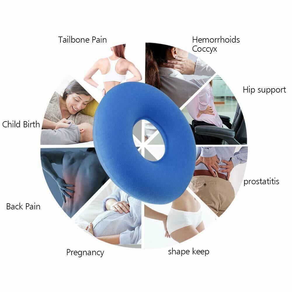 Orthopedic seat ring hemorrhoids seat cushion anti decubitus comfort cushion
