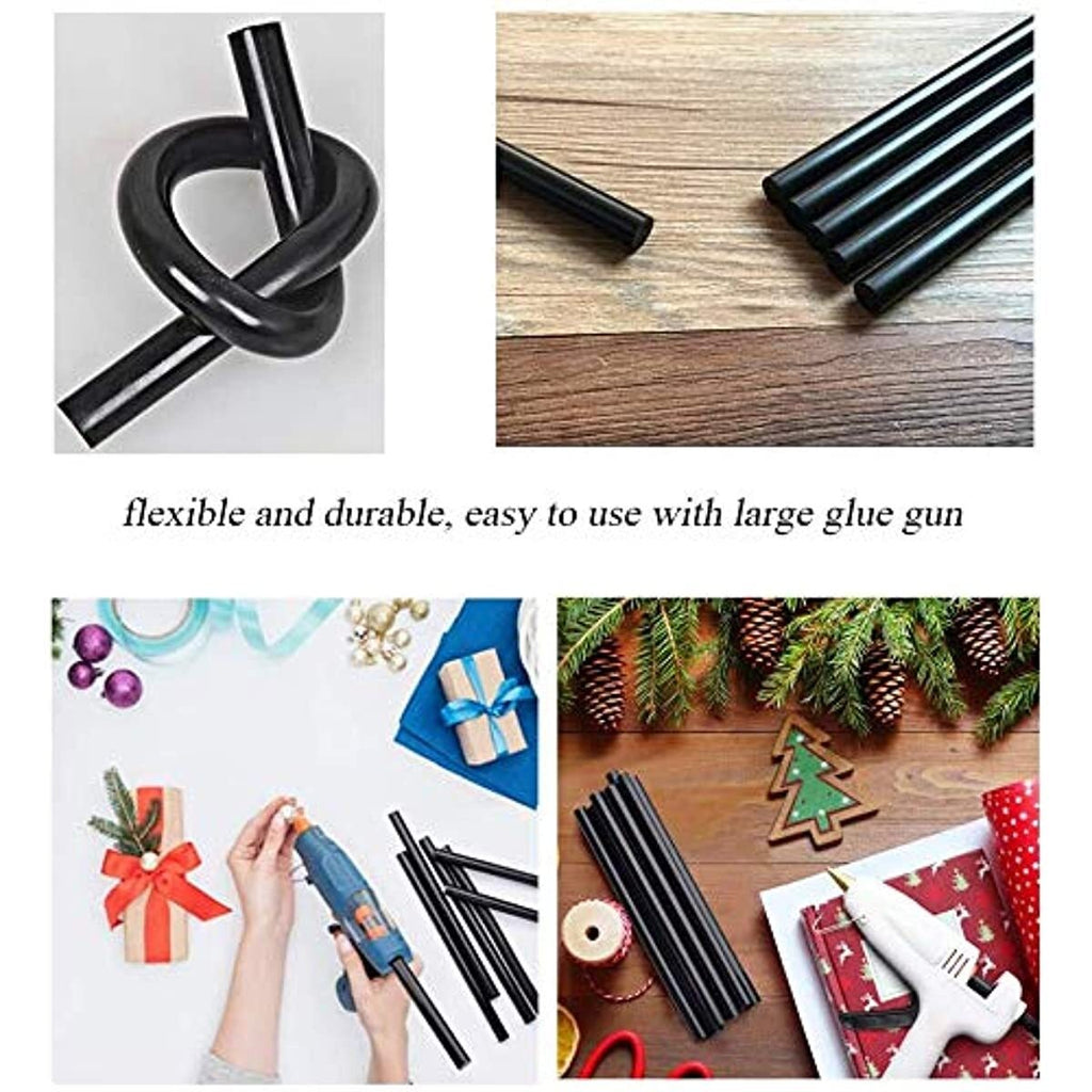 BLACK hot glue sticks 7/11mmX200mm hot melt adhesive sticks 5/10/20/30 pcs UK