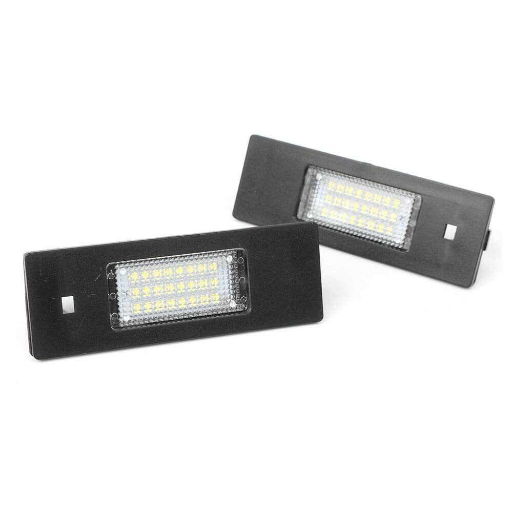 2x LED Licence Number Plate Light No Error For BMW 1 6 Z E81 E87 E63 E64 E85 E89