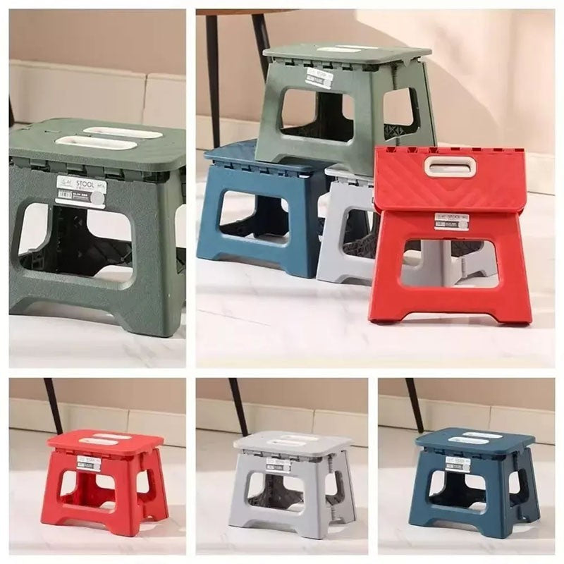 Collapsible Folding Plastic Multi Purpose Small Step Stool Kitchen Small Stool