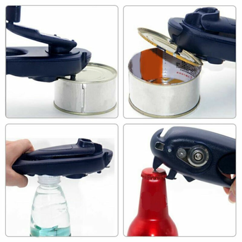 Heavy Duty Can Tin Opener High-Quality Food Safe Stainless Steel Material