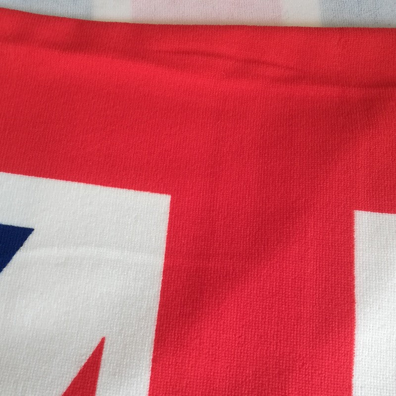 British Flag Union Jack Pattern Bath Beach Large Soft Gifts Towel Washcloth W1U7