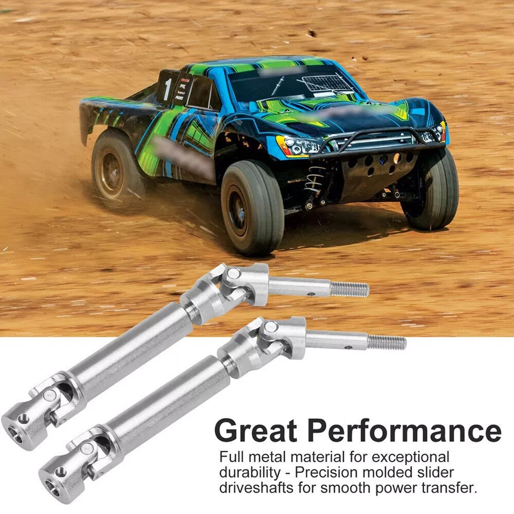 Steel Front& Rear drive shafts, suitable for 1/10 Traxxas Slash 2WD 4X4 Rustler