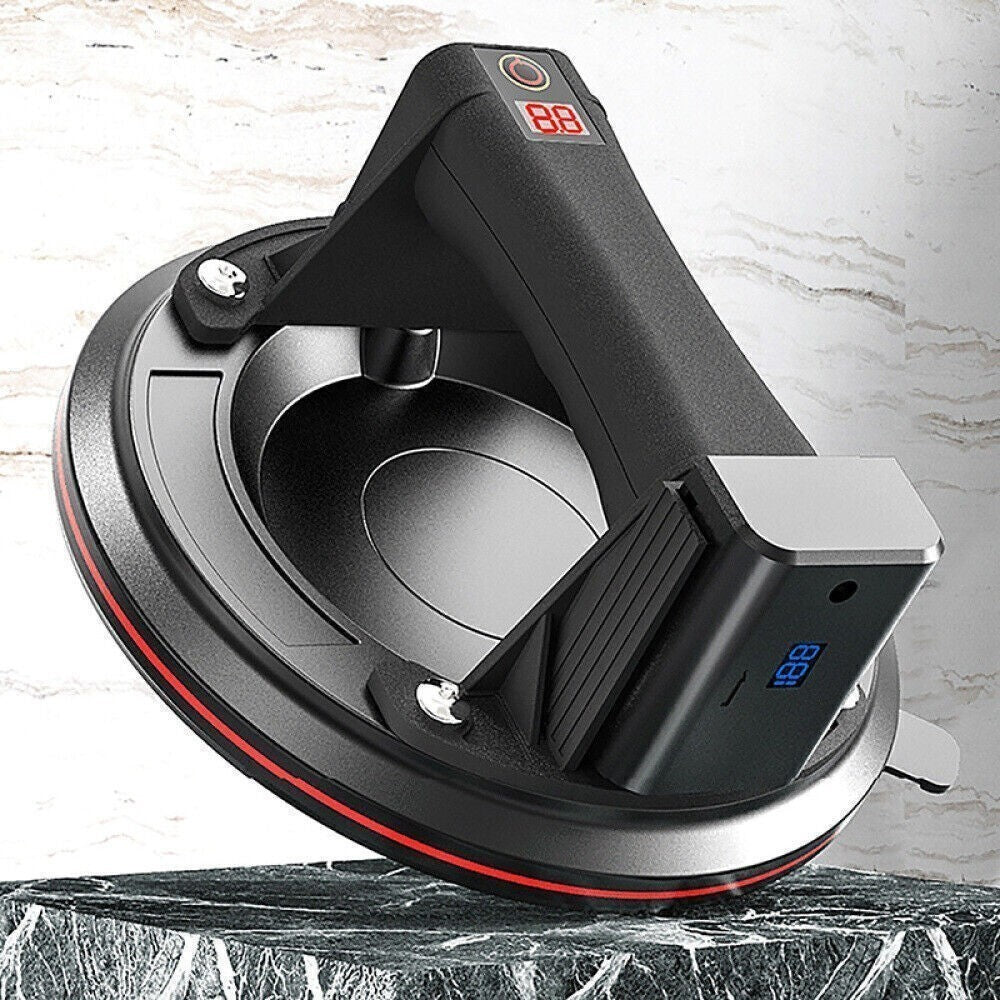 Electric Vacuum Suction Cup Heavy Duty Lifter for Granite Glass Drywall Tile~