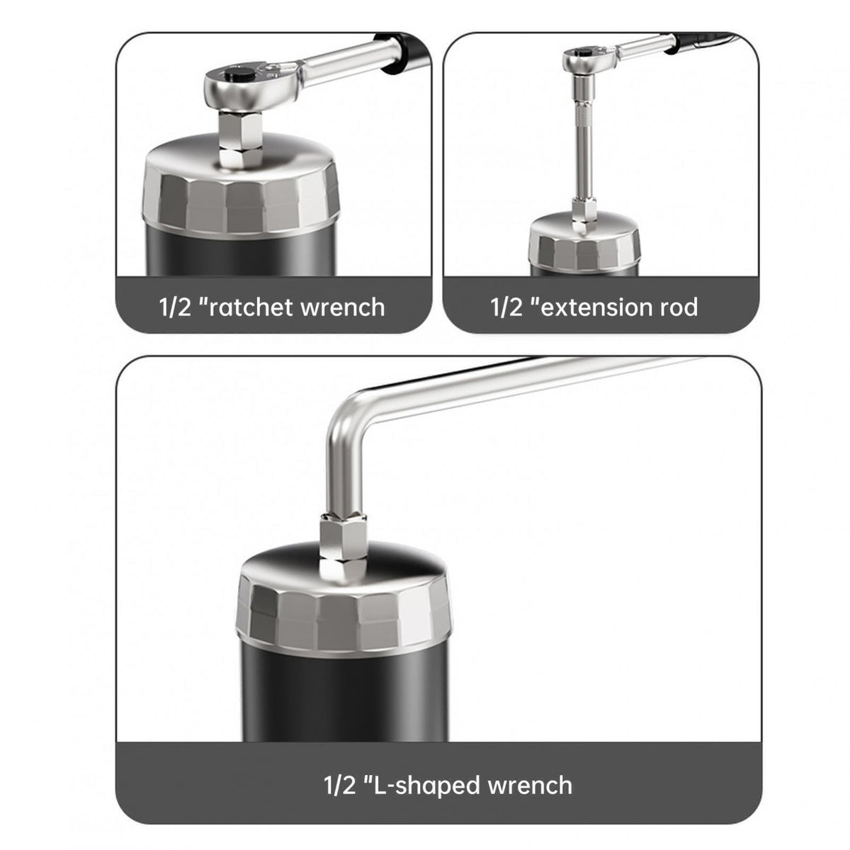 14 Flutes 84MM Oil Filter Wrench Removal Tool Fit for Mercedes Benz E320 ETC