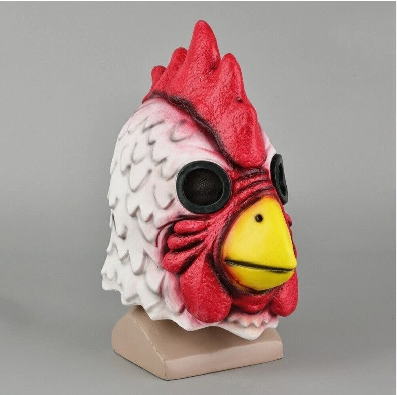 Hotline Miami Chicken Turkey Head Mask Halloween Masquerade Animals Mask Props
