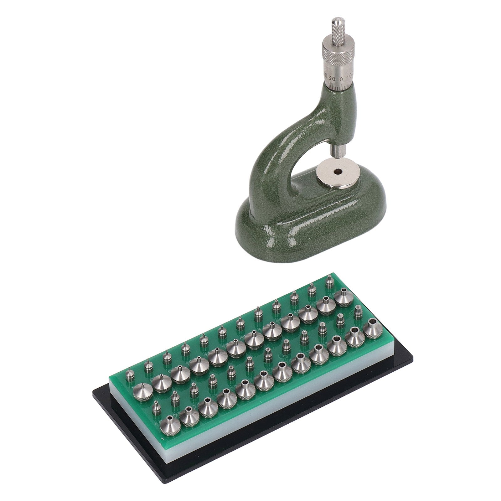 Watch Repair Tool Watch Case Closer Set Kit With 48pcs Dies Jewelling Tool